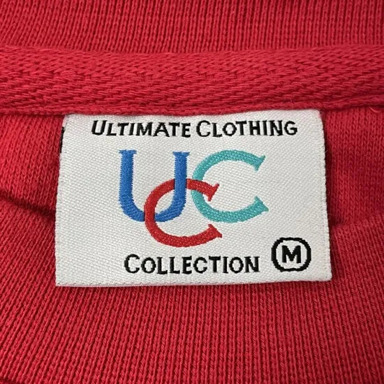 2種類 イギリス軍関連 レッド スウェットシャツ USED UK95