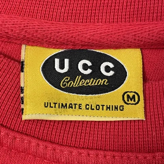 2種類 イギリス軍関連 レッド スウェットシャツ USED UK95