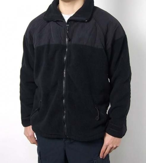 アメリカ軍 ブラック POLARTEC ECWCS Gen2 フリースジャケット 上質USED A31BN3