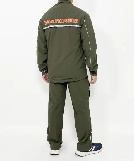 (11/22まで特価)アメリカ海兵隊 U.S.M.C. new balance製 PT ランニングジャケット 新品 A39N=
