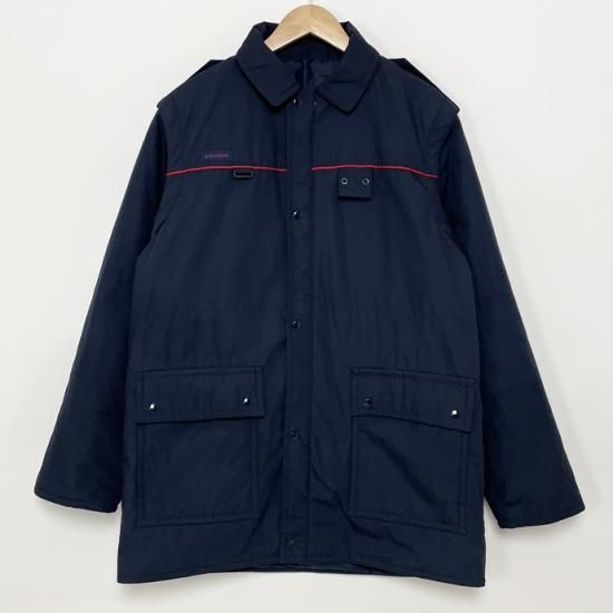 【1点物】イギリス郵便 ROYAL MAIL ネイビー サーマルジャケット Mサイズ相当 新品 UK106