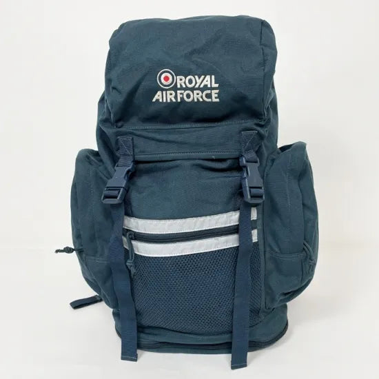 イギリス空軍 RAF ブルー ラックサック USED B9U