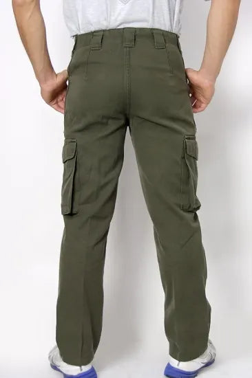 オーストリア軍 OD M-75 フィールド カーゴパンツ BランクUSED 741U2=