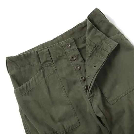 オーストリア軍 OD M-75 フィールド カーゴパンツ BランクUSED 741U2=