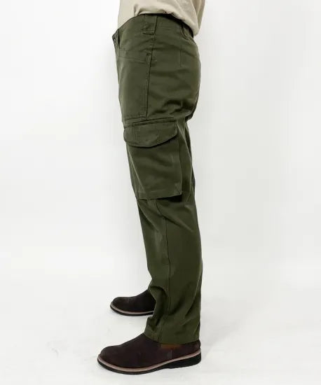 オーストリア軍 OD M-75 フィールド カーゴパンツ BランクUSED 741U2=