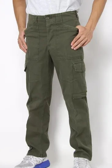 オーストリア軍 OD M-75 フィールド カーゴパンツ BランクUSED 741U2=