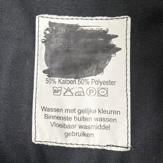 オランダ軍 ネイビー タクティカルパンツ USED 745U=