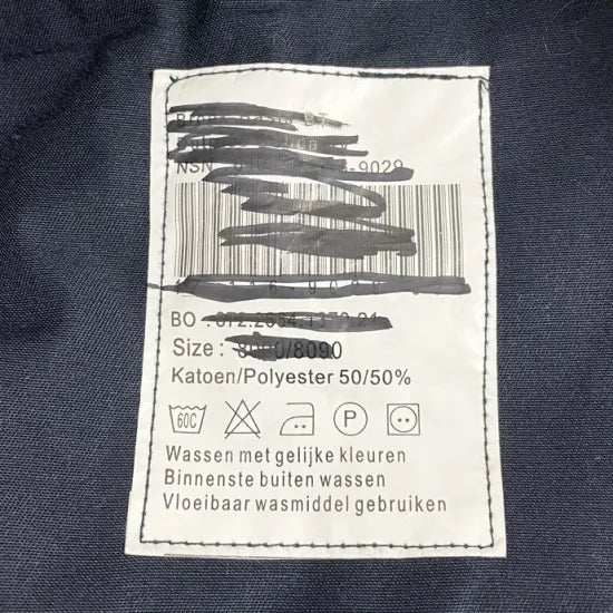 オランダ軍 ネイビー タクティカルパンツ USED 745U=