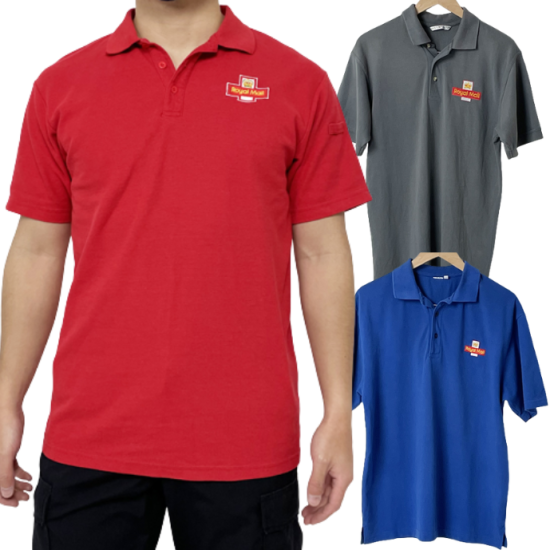 【2カラー】イギリス郵便 Royal Mail ワーク ポロシャツ USED B92U-