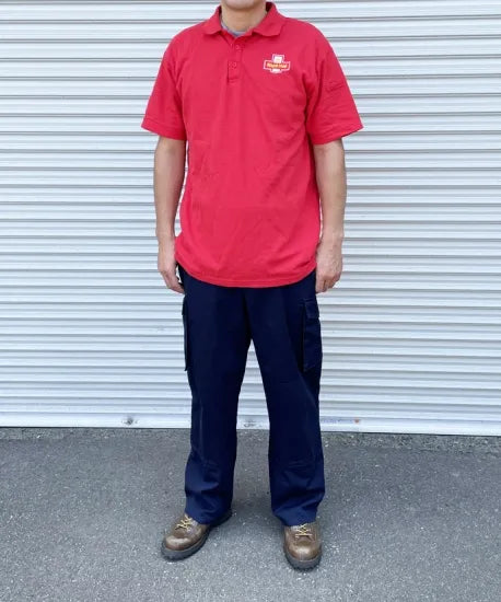 【2カラー】イギリス郵便 Royal Mail ワーク ポロシャツ USED B92U-