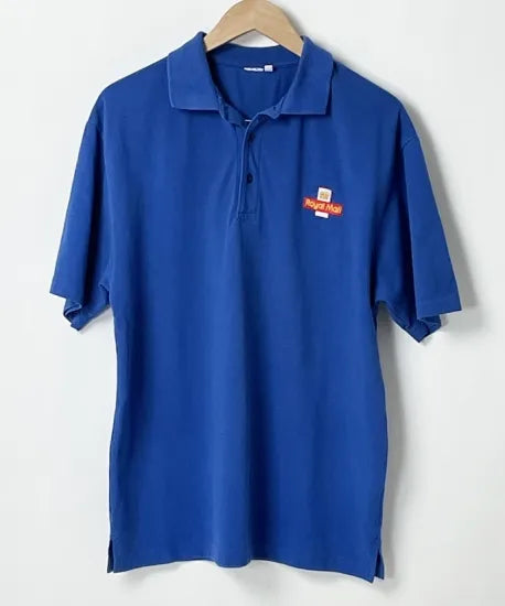 【2カラー】イギリス郵便 Royal Mail ワーク ポロシャツ USED B92U-
