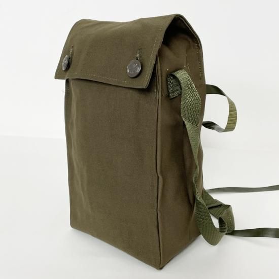 チェコ軍 ブラウン キャンバス ショルダーバッグ 新品 336N-