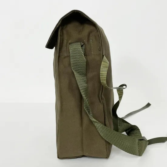 チェコ軍 ブラウン キャンバス ショルダーバッグ 新品 336N-