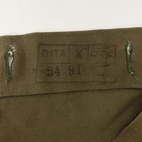 チェコ軍 ブラウン キャンバス ショルダーバッグ 新品 336N-