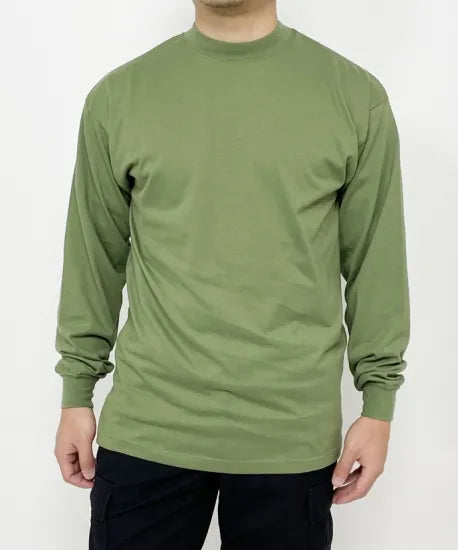 チェコ軍 グリーン プラハ ロングTシャツ 新品 -