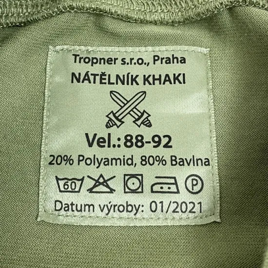 チェコ軍 グリーン プラハ ロングTシャツ 新品 -