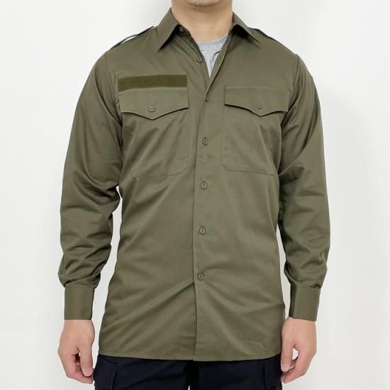 オーストリア軍 OD ブンデスベーア ファティーグシャツ 新品 E20N-