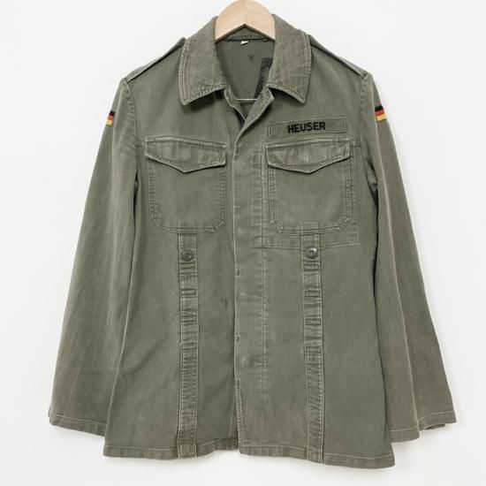 ドイツ軍 ビンテージ 初期型 モールスキンジャケット ワッペン付 USED G14UW=