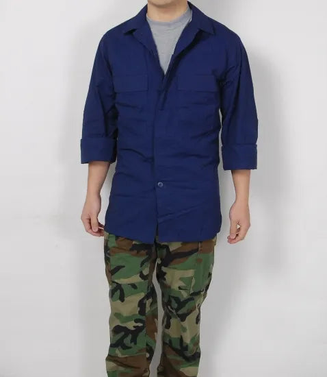 アメリカ沿岸警備隊 USCG ネイビー リップストップ ジャケット 新品 A1YGI=