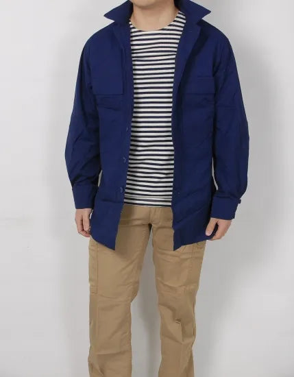 アメリカ沿岸警備隊 USCG ネイビー リップストップ ジャケット 新品 A1YGI=