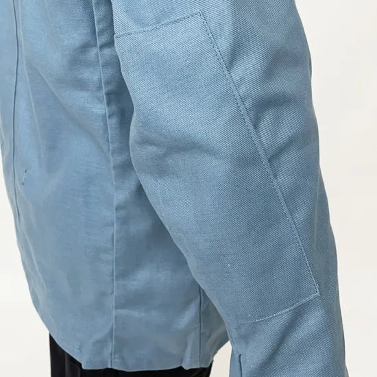 スウェーデン軍 ライトブルー CIVILFORSVARET M-59 フィールドジャケット 新品