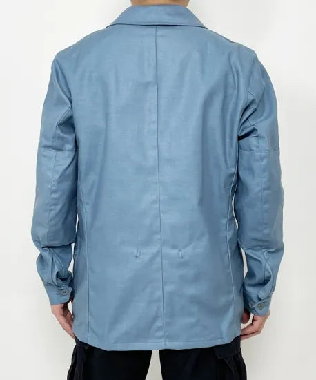 スウェーデン軍 ライトブルー CIVILFORSVARET M-59 フィールドジャケット 新品