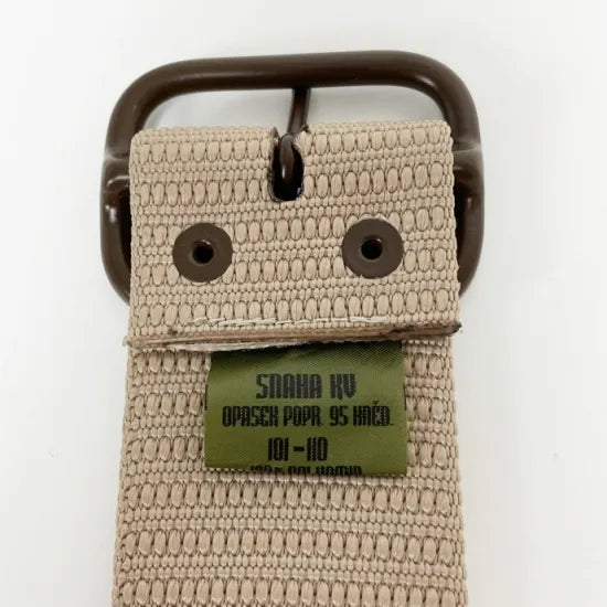 チェコ軍 ベージュ ナイロン ピストルベルト 新品 181KN=