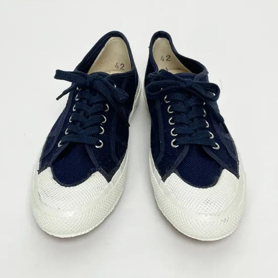 イタリア海軍 ネイビー デッキシューズ 新品 145N