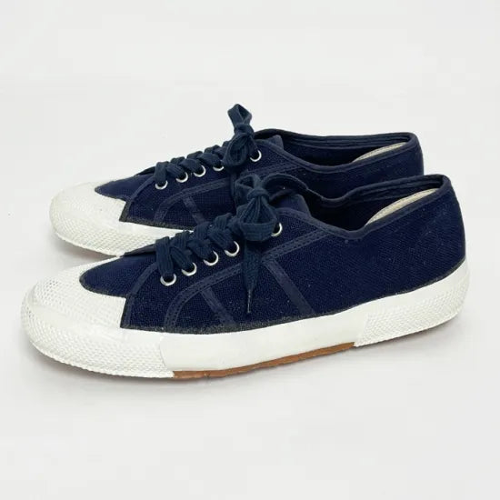 イタリア海軍 ネイビー デッキシューズ 新品 145N