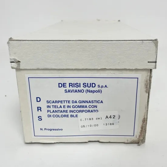 イタリア海軍 ネイビー デッキシューズ 新品 145N