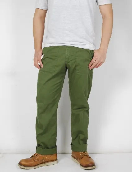 (11/29まで特価)イギリス軍 OD ベイカーパンツ 上質USED 201NB3-