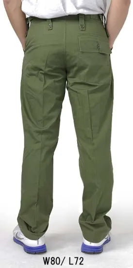 (11/29まで特価)イギリス軍 OD ベイカーパンツ 上質USED 201NB3-