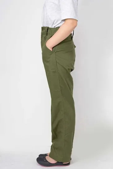 (11/29まで特価)イギリス軍 OD ベイカーパンツ 上質USED 201NB3-