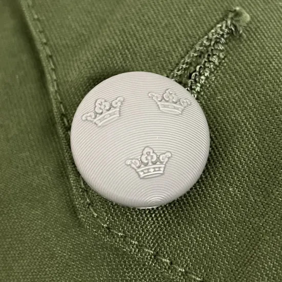 スウェーデン軍 OD 後期型 M-59 フィールドジャケット USED