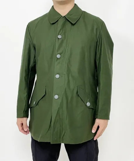 スウェーデン軍 OD 後期型 M-59 フィールドジャケット USED