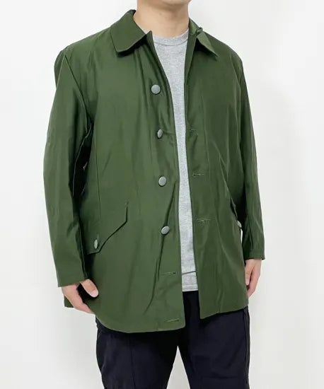 スウェーデン軍 OD 後期型 M-59 フィールドジャケット USED