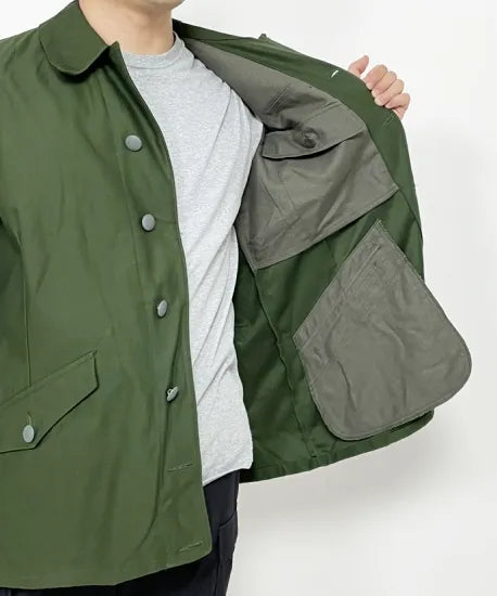 スウェーデン軍 OD 後期型 M-59 フィールドジャケット USED