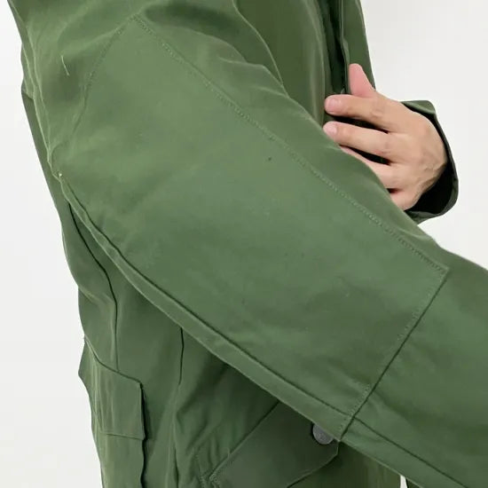 スウェーデン軍 OD 後期型 M-59 フィールドジャケット USED