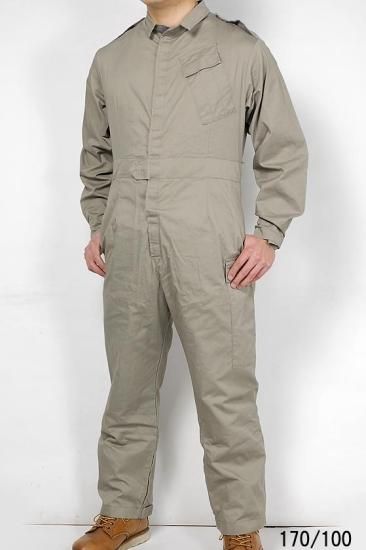 イギリス軍 ベージュ ライトウェイト パイロット カバーオール USED 575KU