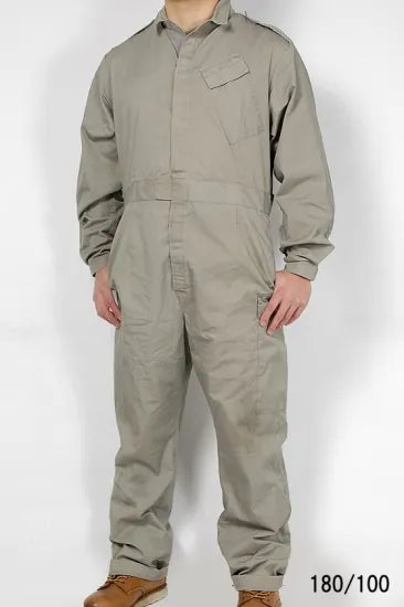 イギリス軍 ベージュ ライトウェイト パイロット カバーオール USED 575KU