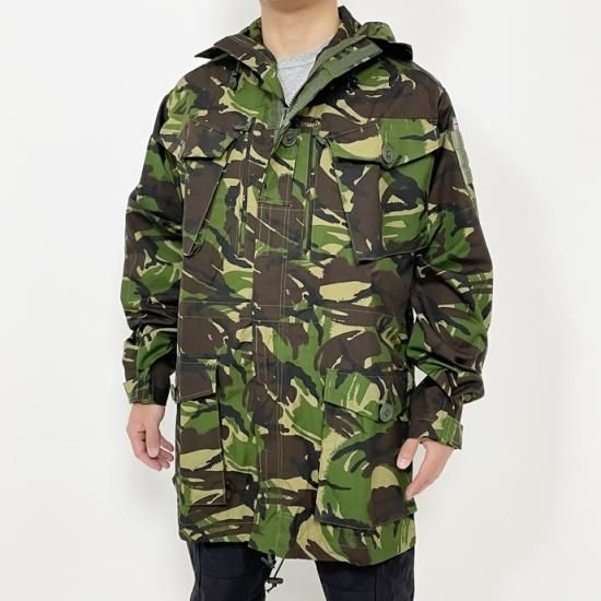 イギリス軍 DPM カモフラージュ ウインドプルーフ コンバット スモックパーカー 新品 428N
