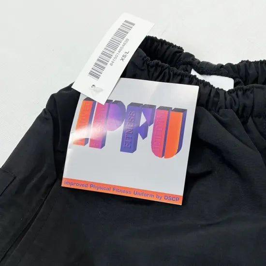 【スモール特価】アメリカ軍 U.S.ARMY ブラック 前期型 IPFU トレーニングパンツ 新品 PT-PANTS-N-SB=