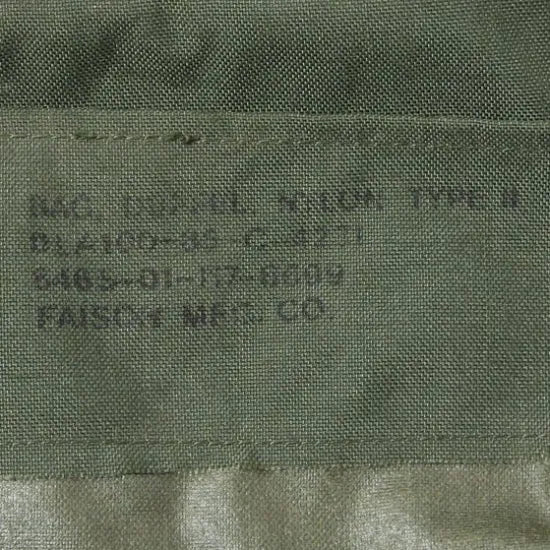 アメリカ軍 OD ナイロン 旧型 ダッフルバッグ 上質USED A34YN3