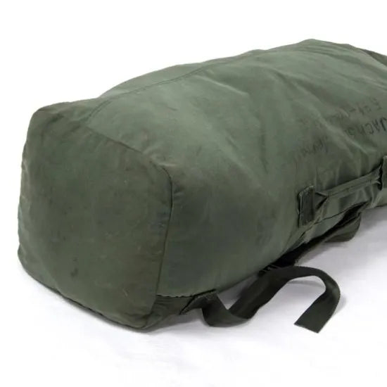アメリカ軍 OD ナイロン 旧型 ダッフルバッグ 上質USED A34YN3