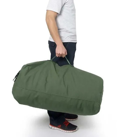 アメリカ軍 OD ナイロン 旧型 ダッフルバッグ 新品 A34YN