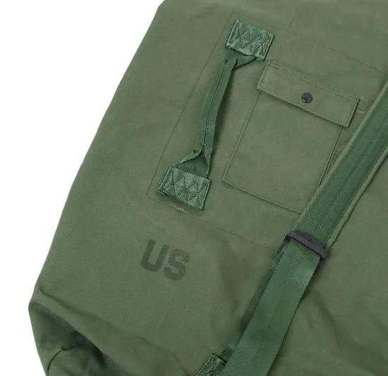 アメリカ軍 OD ナイロン 旧型 ダッフルバッグ 新品 A34YN