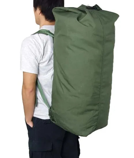 アメリカ軍 OD ナイロン 旧型 ダッフルバッグ 新品 A34YN