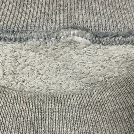 (10/18まで特価)イギリス軍 グレー スウェットシャツ USED B93U=