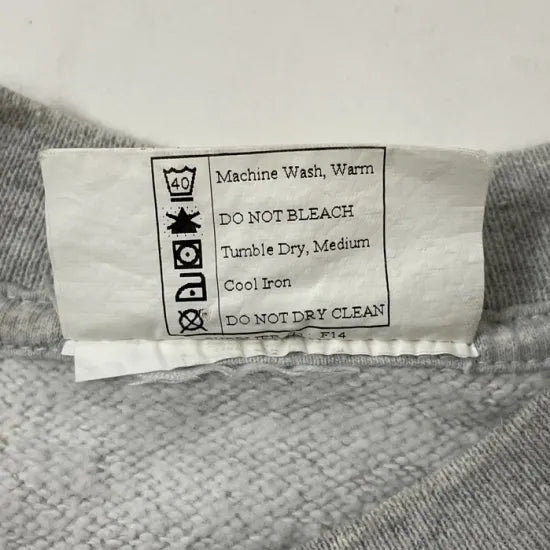 (10/18まで特価)イギリス軍 グレー スウェットシャツ USED B93U=