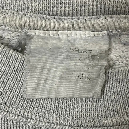 (10/18まで特価)イギリス軍 グレー スウェットシャツ USED B93U=